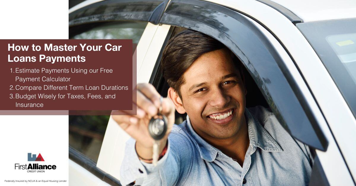 Car Loan Payment Calculator - A person happily holding their keys  mastering car loan payment