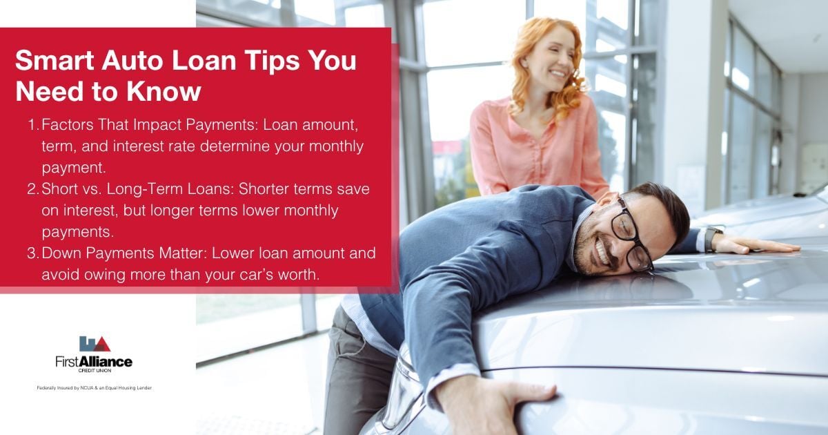 Car Loans - a man hugging his new car