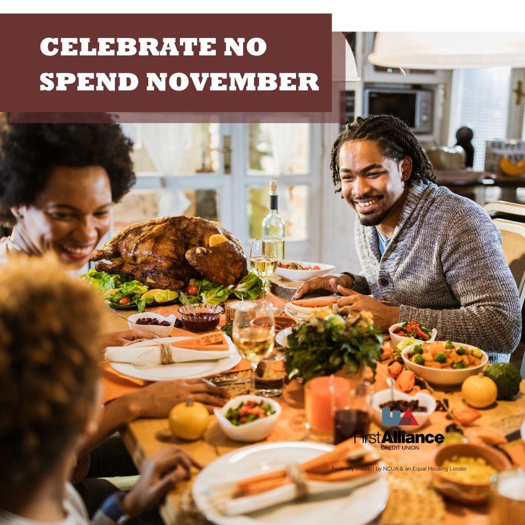 Celebrate No Spend November