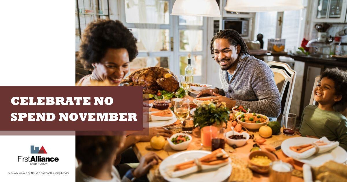 Celebrate No Spend November