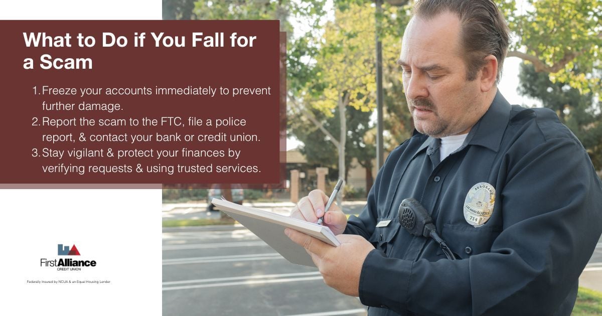 common scams - police report