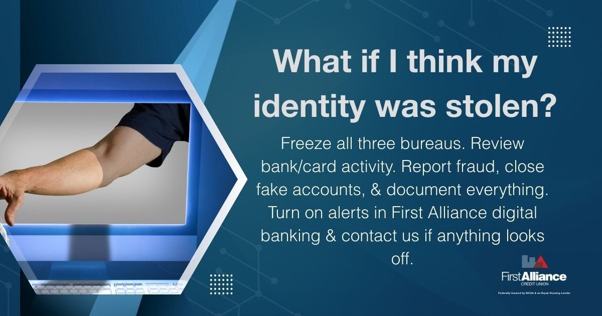 Credit Lock vs. Freeze - identity was stolen