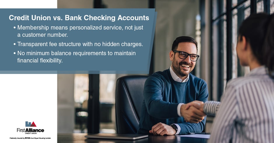 CUchecking - a CU member meeting with a person