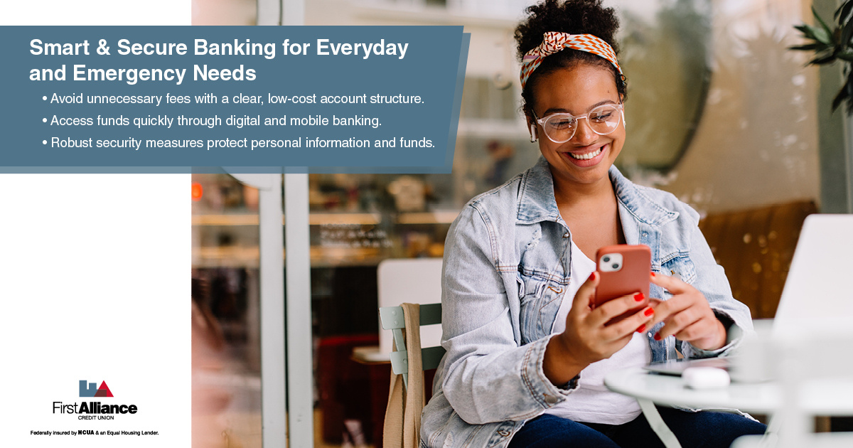 CUchecking - young person looking at their account