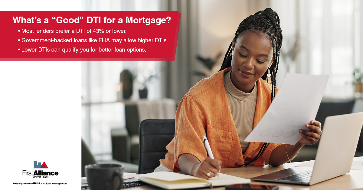 debt to income - a person taking note on DTI