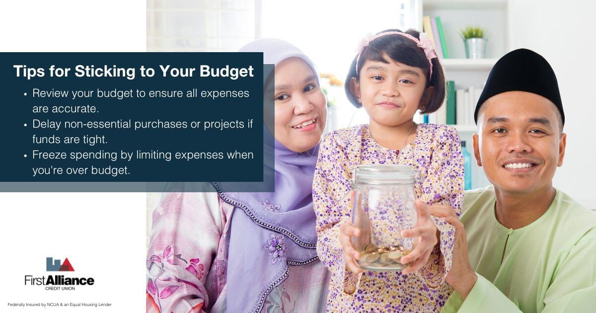 Different Budgeting Methods - a happy family saving