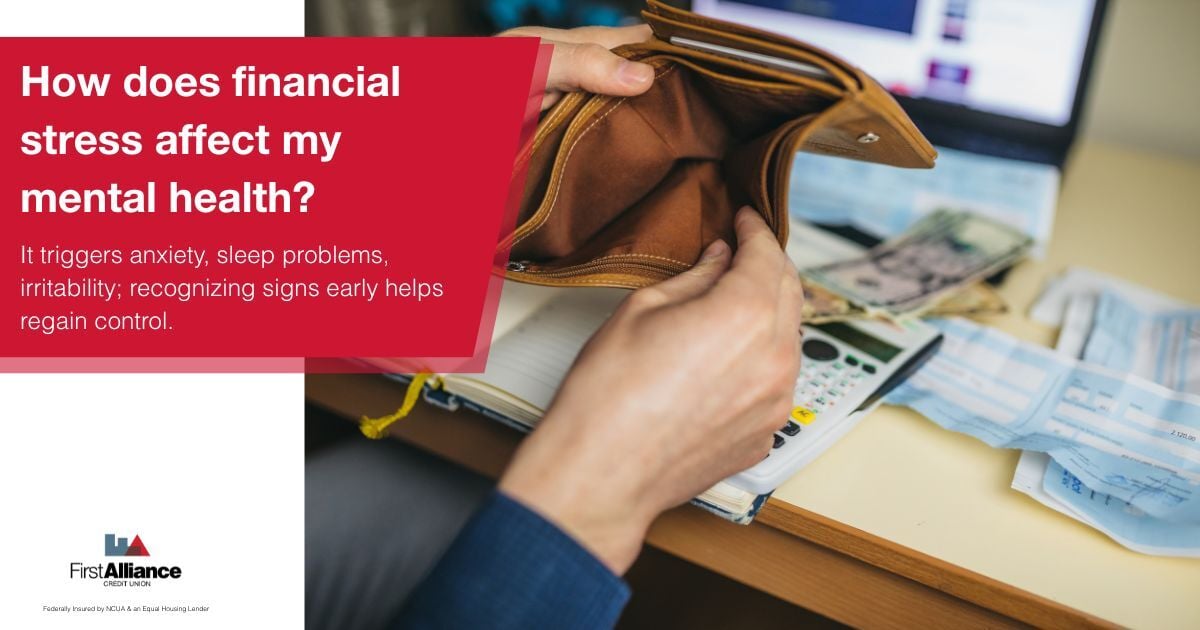 financial stress - How does financial stress affect my mental health
