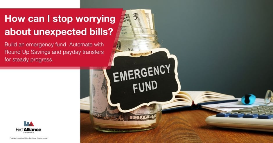 financial stress -How can I stop worrying about unexpected bills -