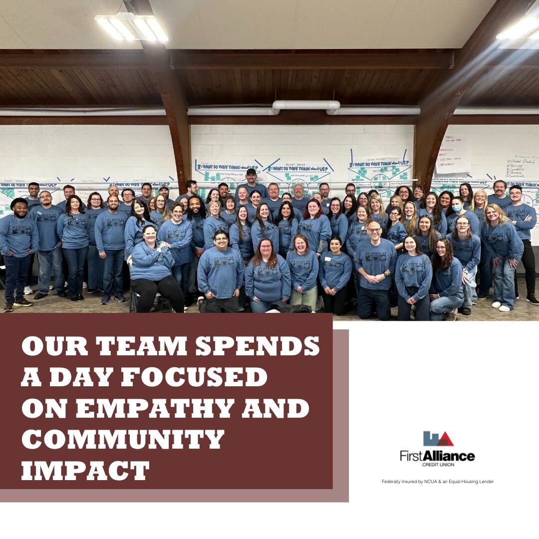 OUR TEAM SPENDS A DAY FOCUSED ON EMPATHY AND COMMUNITY IMPACT