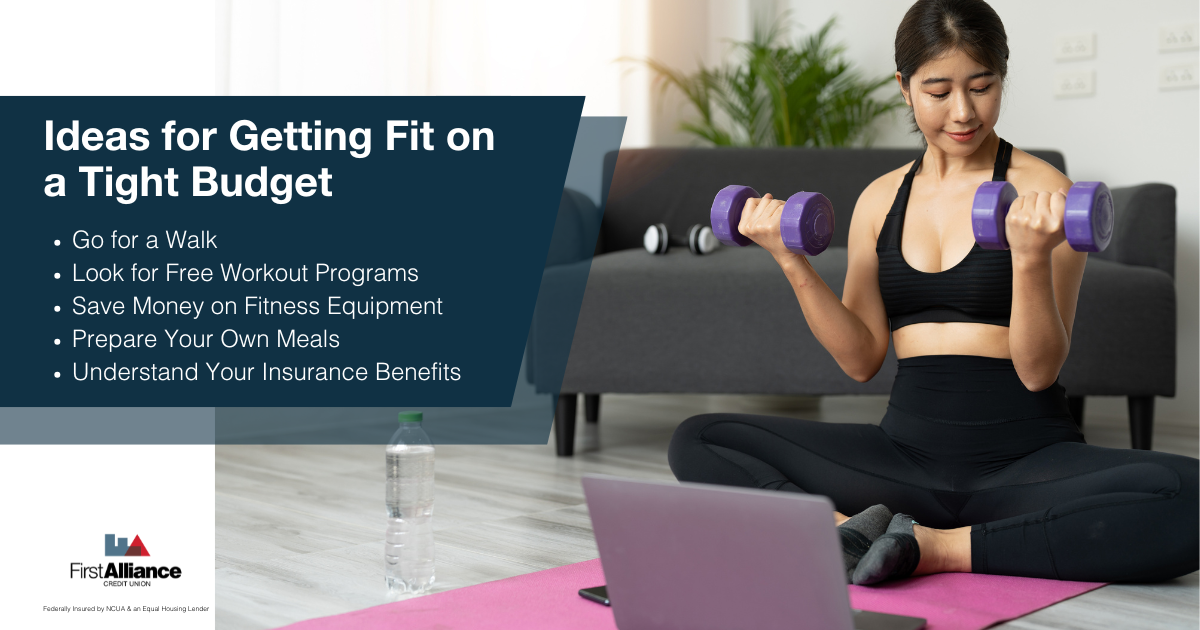 Get Healthy Without Breaking the Bank - a girl working out