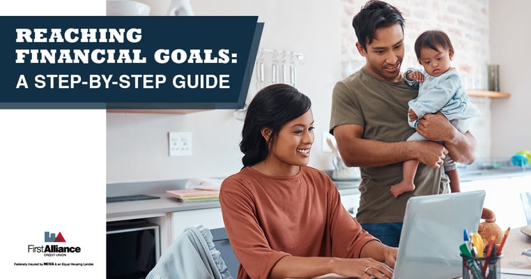family reaching financial goals a step by step guide