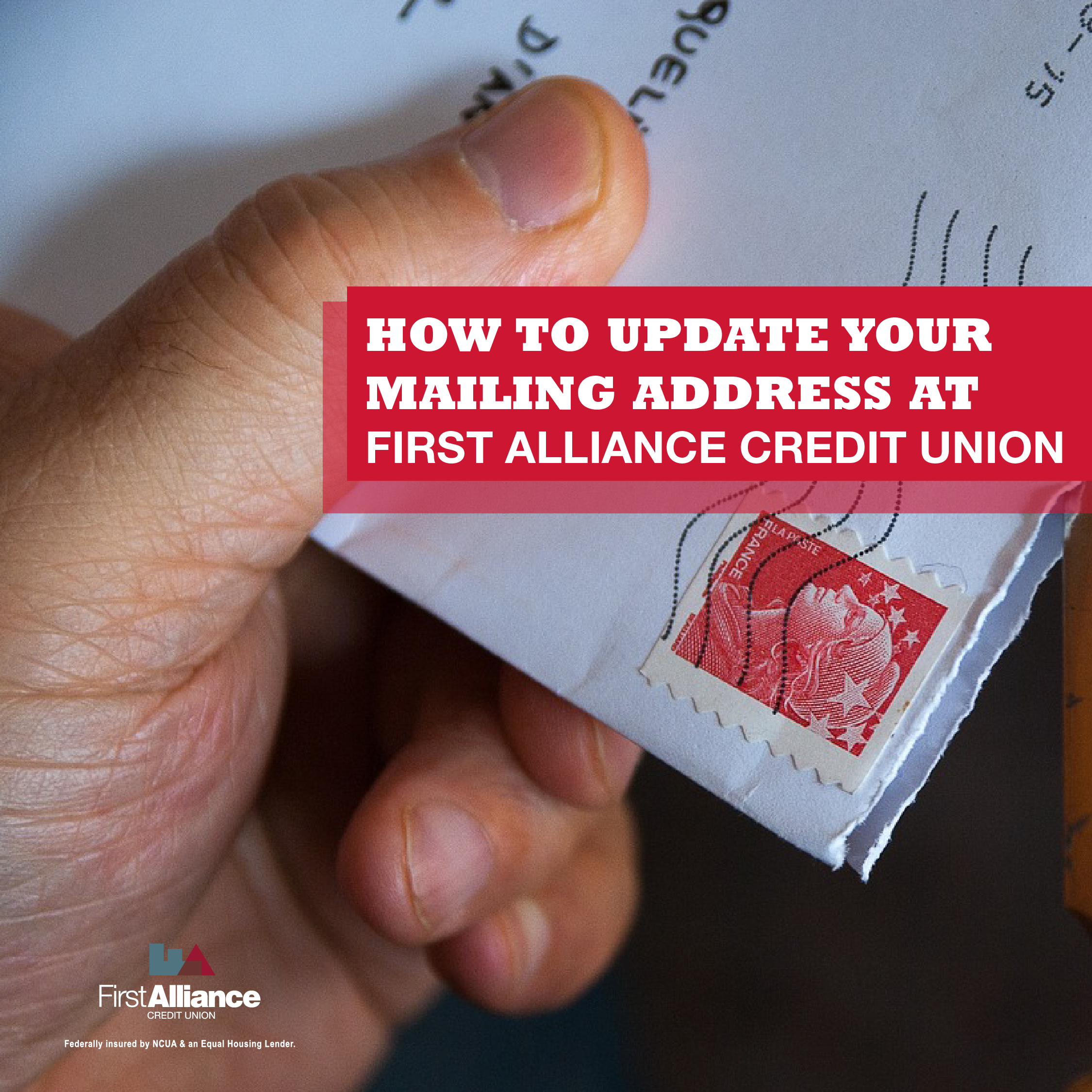how to update mailing address at first alliance credit union rochester mn