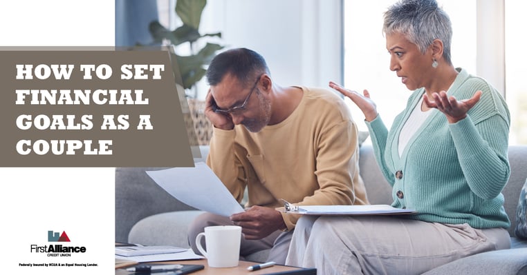 set financial goals as a couple