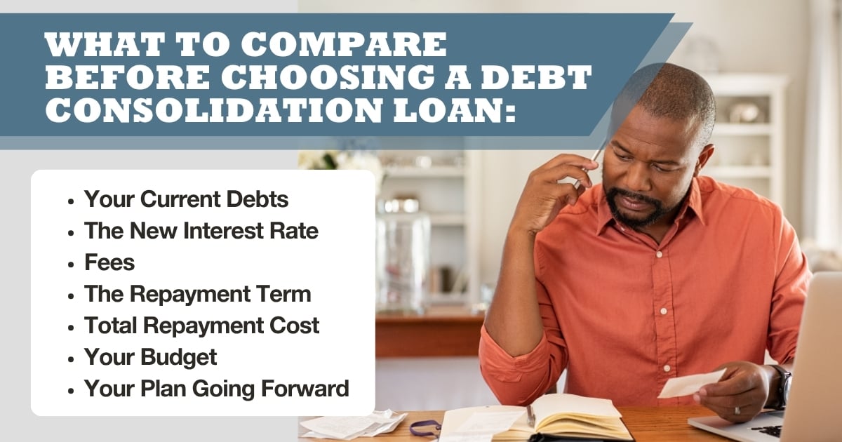 What to Compare Before Choosing a Debt Consolidation Loan