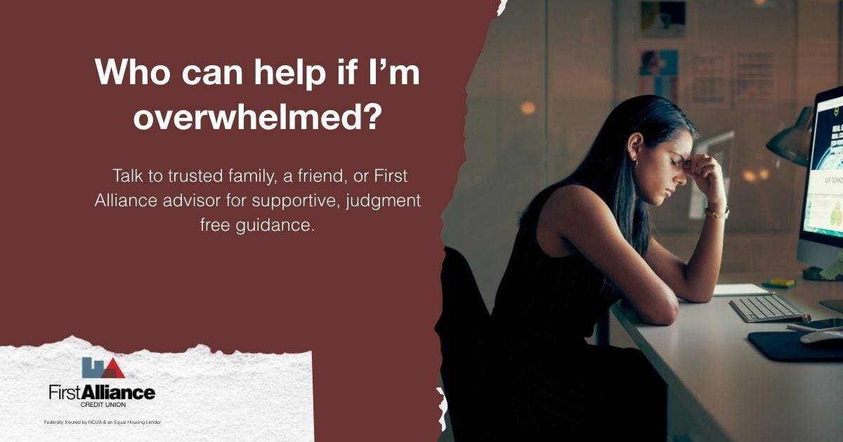 financial burnout - who can help me when overwhelmed 