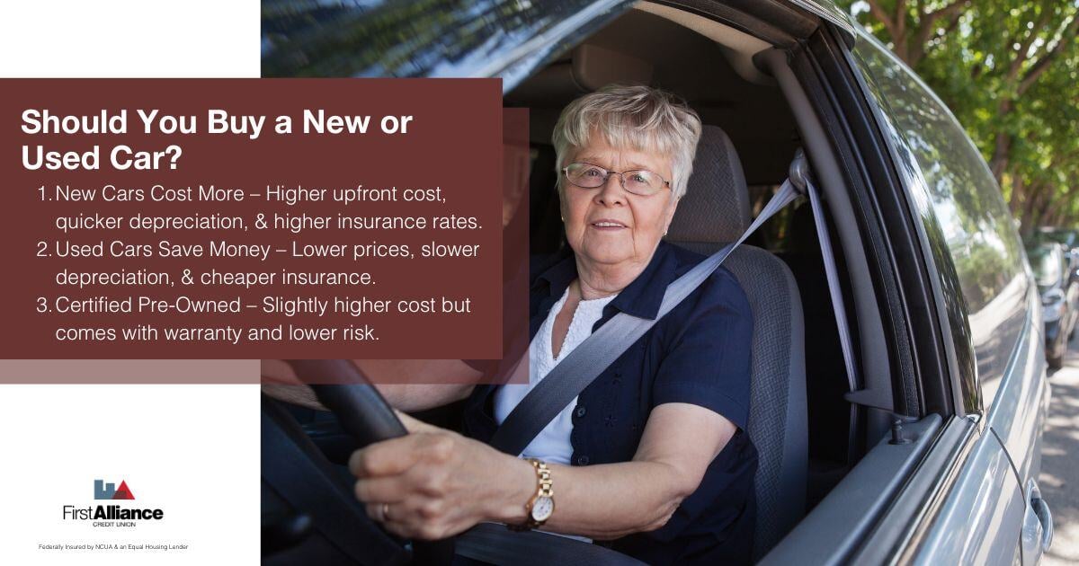 How to Buy a New Car - a grandmother driving