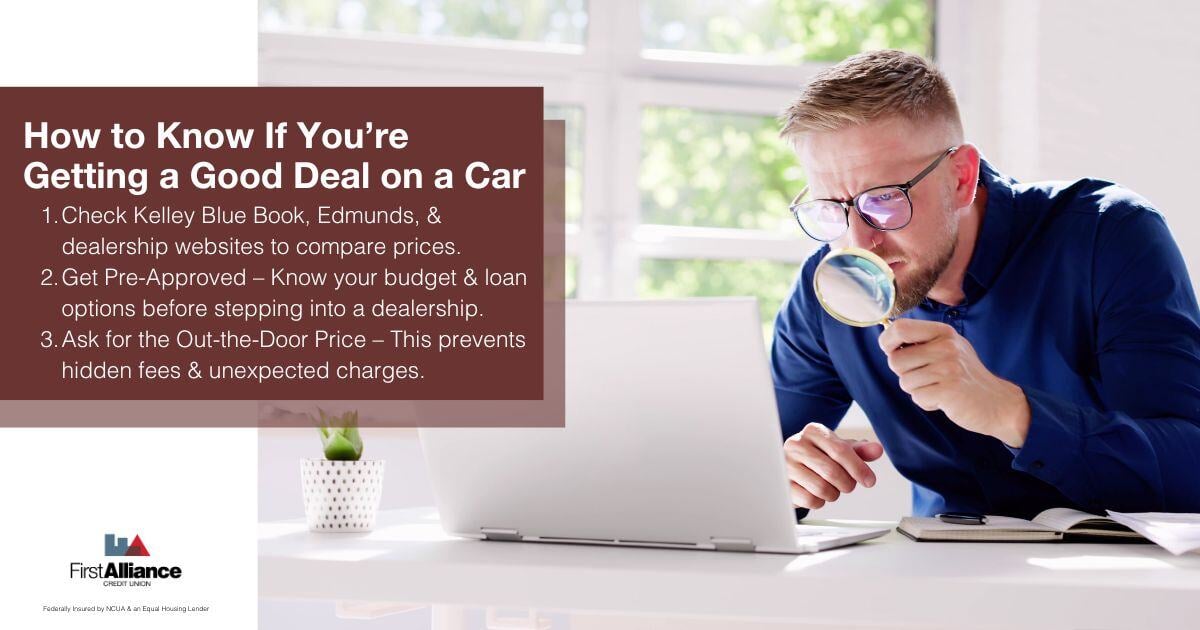 How to Buy a New Car - a man doing research
