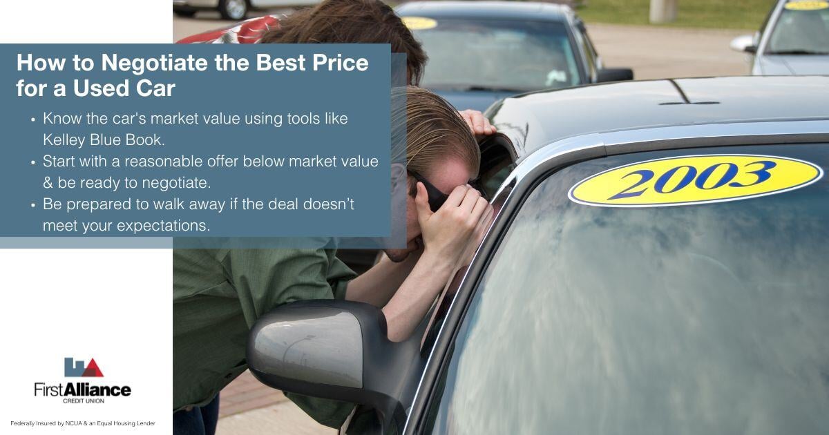 How to Buy a Used Car - a couple looking at a used car