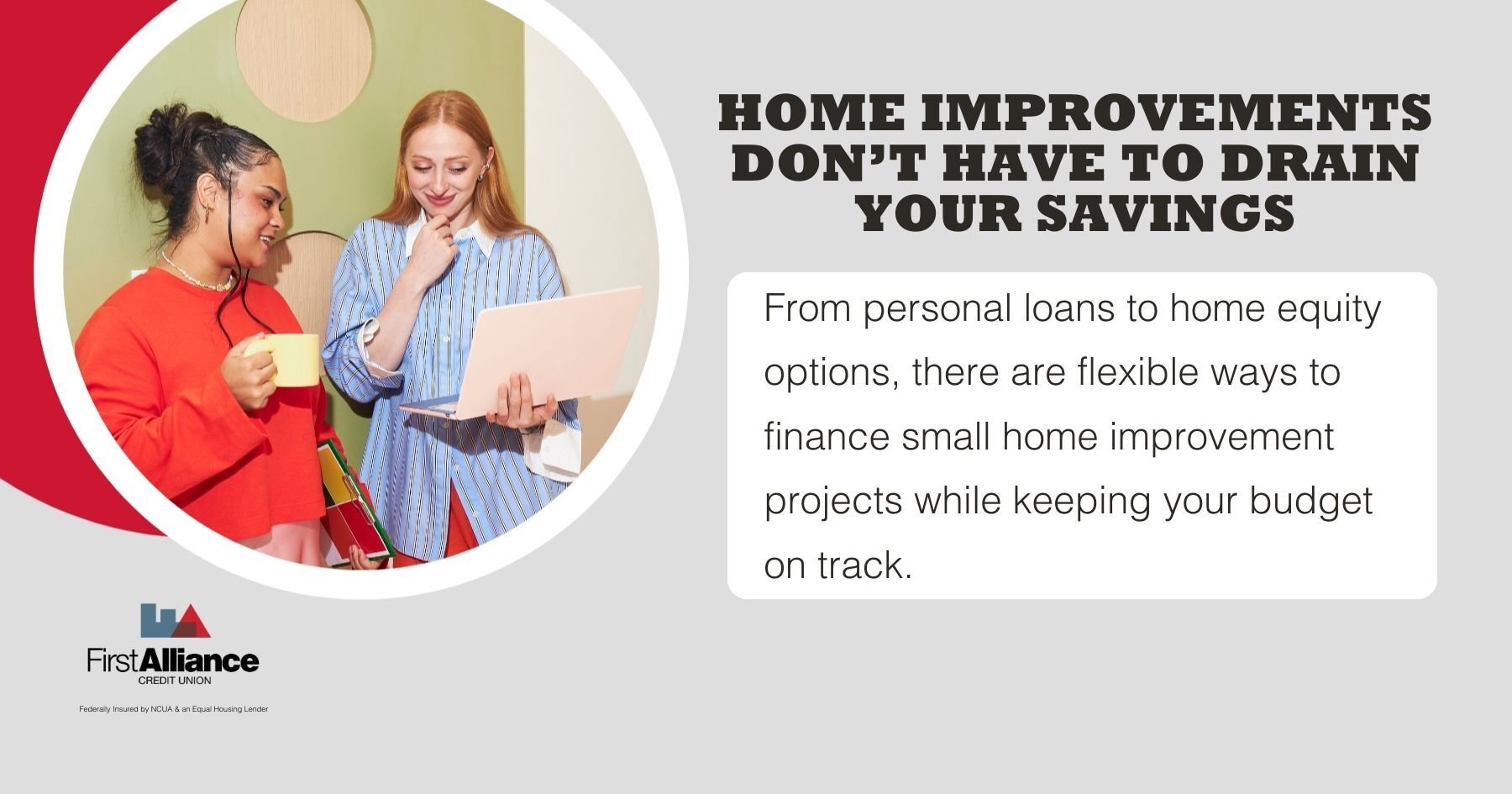 Home Improvements Don’t Have to Drain Your Savings