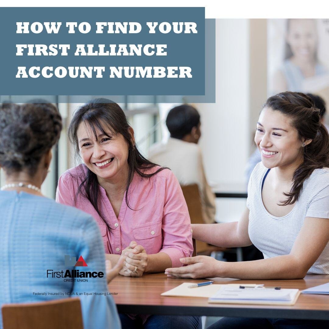 How to Find Your First Alliance Account Number