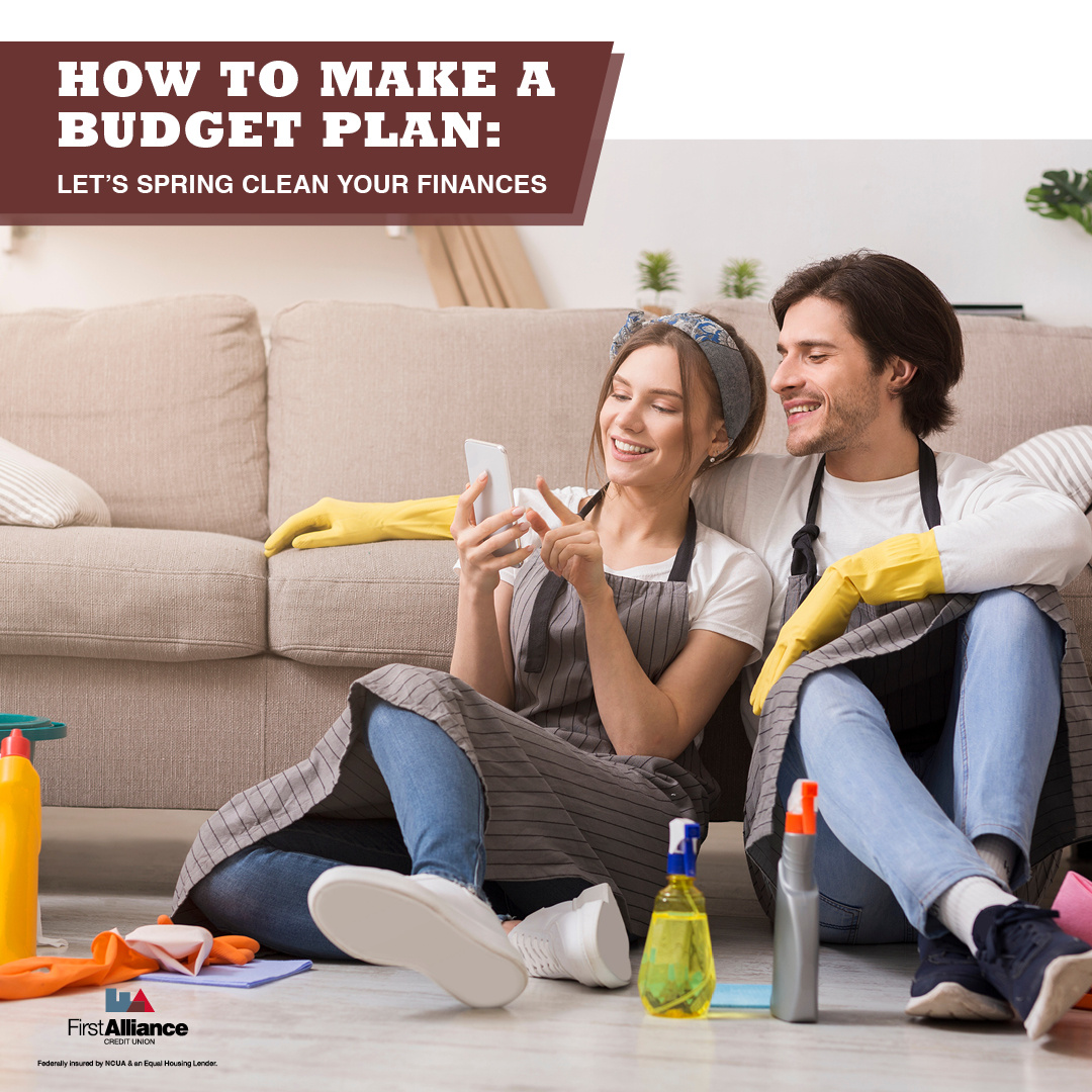 How to make a budget plan: Lets Spring Clean your Finances