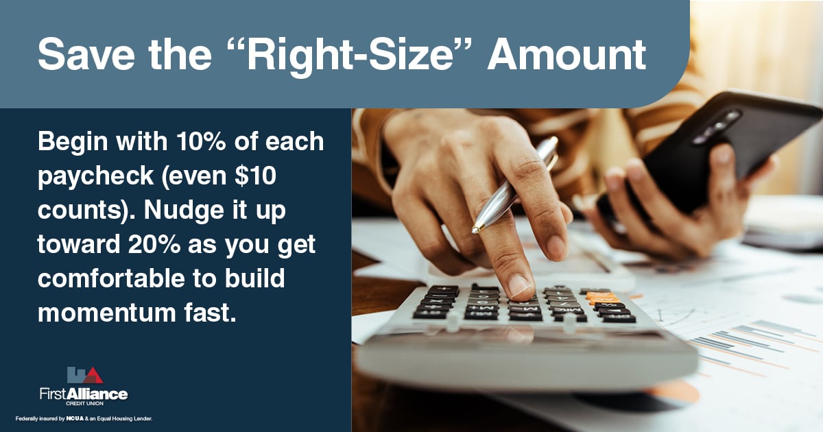Tight Budget - save the amount