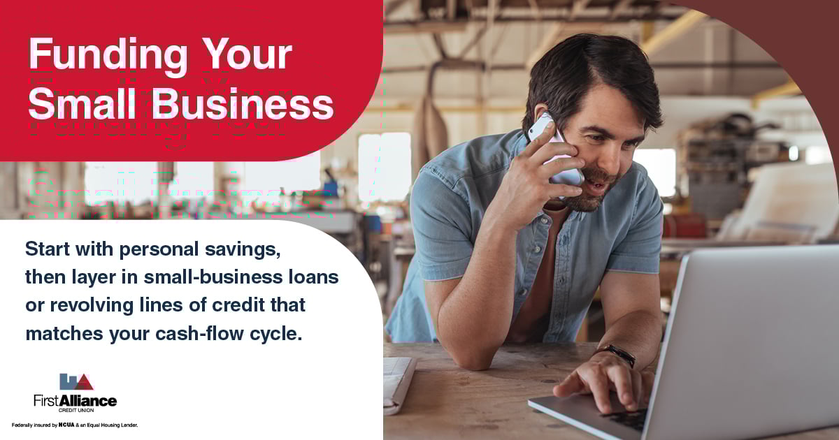 Start Small Biz - Ways to fund a small business
