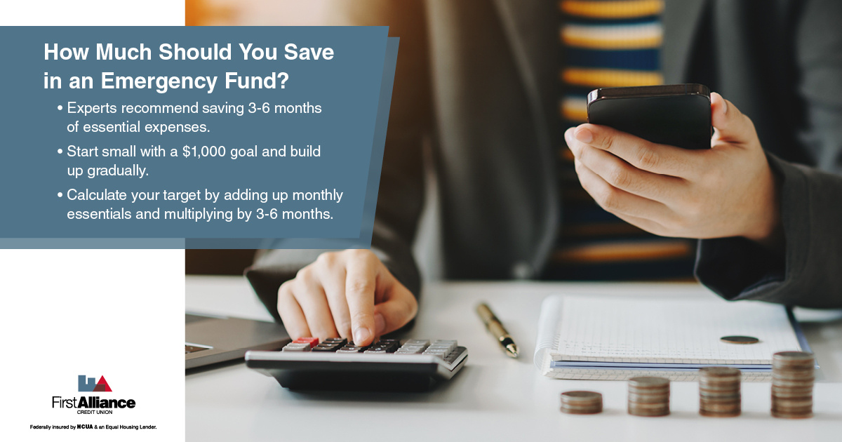 How to start an Emergency fund - a person budgeting