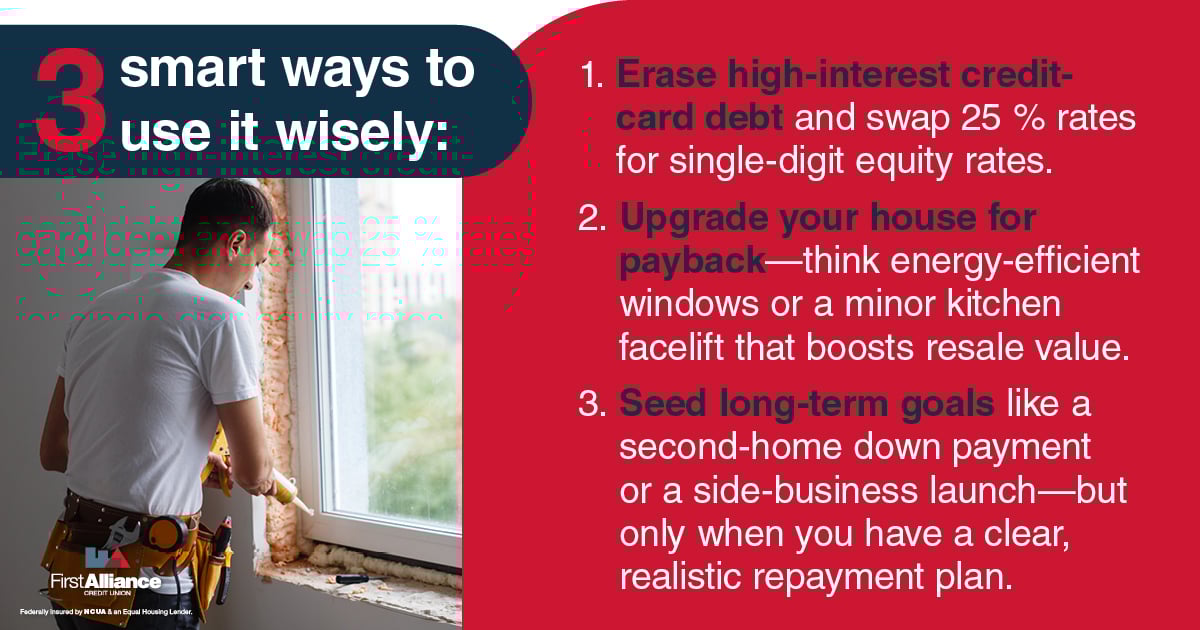 Use Home Equity - 3 smart ways