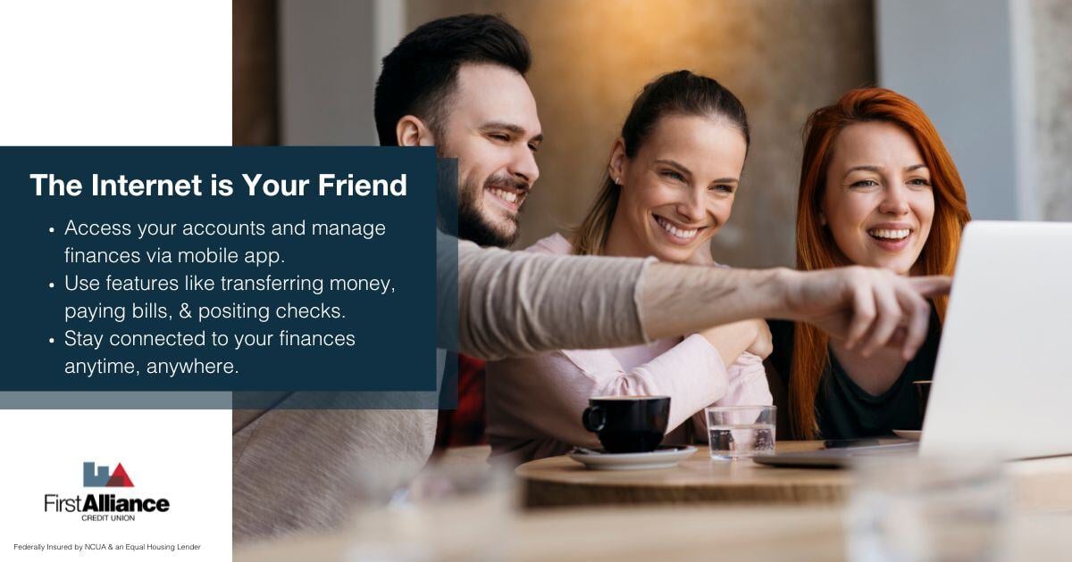 How to Use Your Credit Union Even if You Move Out of State - friends on the internet