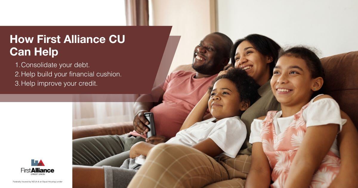 Debt Consolidation - family  relaxing