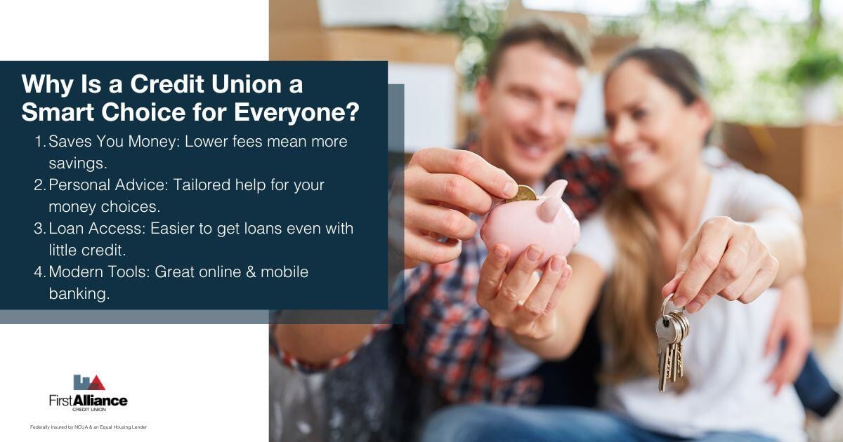 Main Advantage of CU - a couple buying and saving