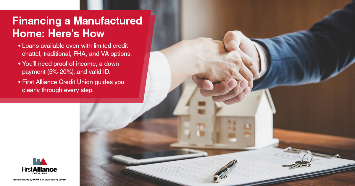Manufacture Homes - shaking hands