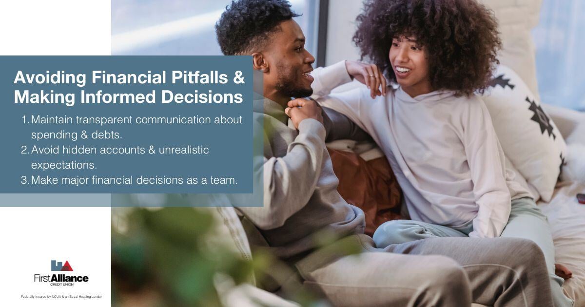 Marriage and Money - a couple communicating