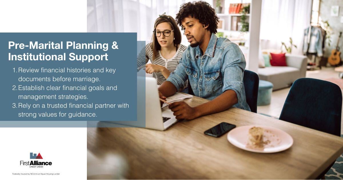 Marriage and Money - couple planning for marriage