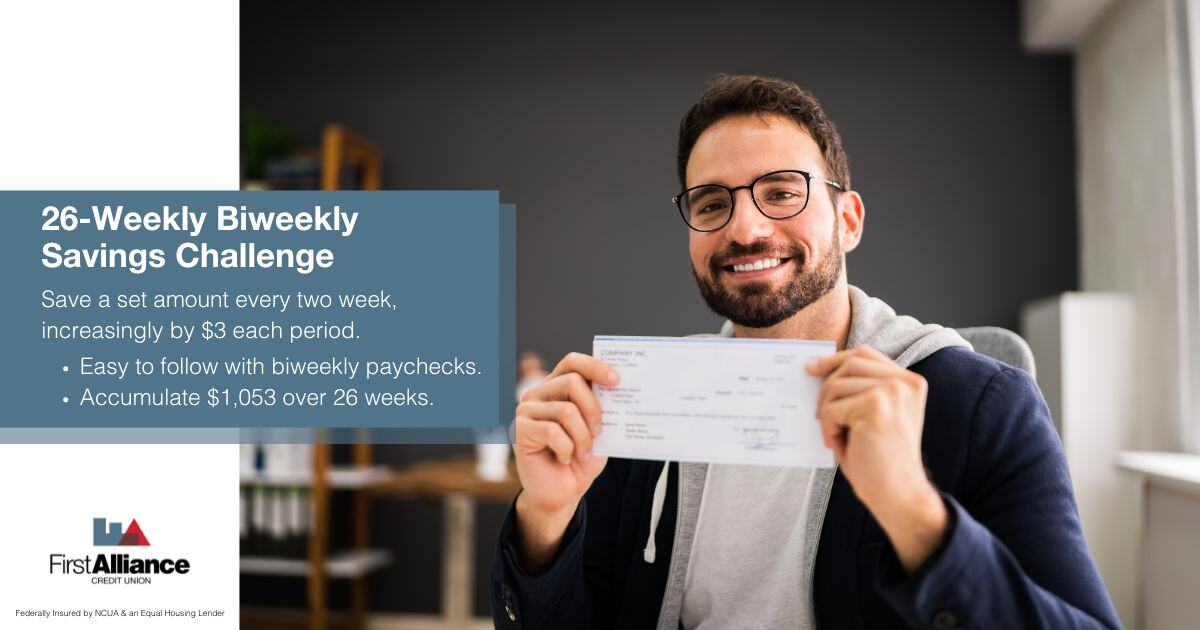 Money Saving Challenge -  a father holding their son