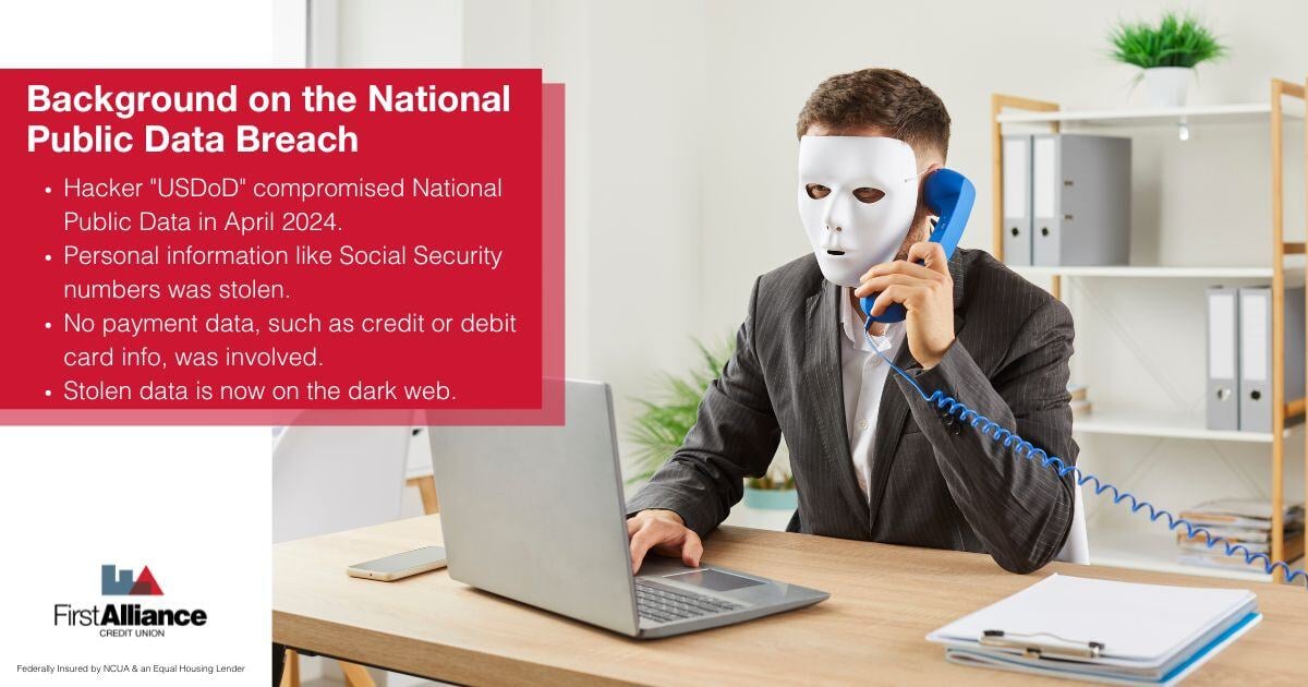 National Public Data Breach - a scammer on the phone