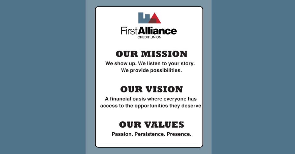New Mission, Vision, and Values - Our New MVV