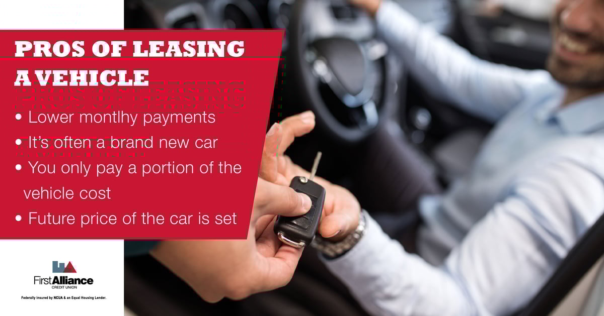 Pros of leasing a vehicle