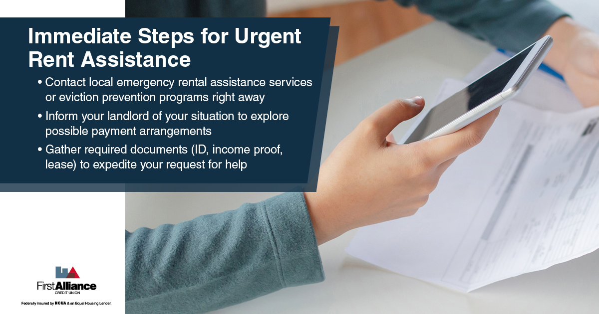 Rental Assistance - a person looking at their contract