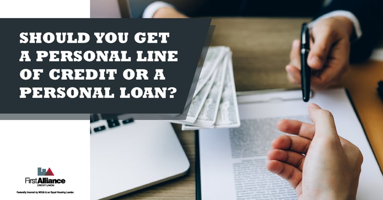 Personal loan vs lines of credit