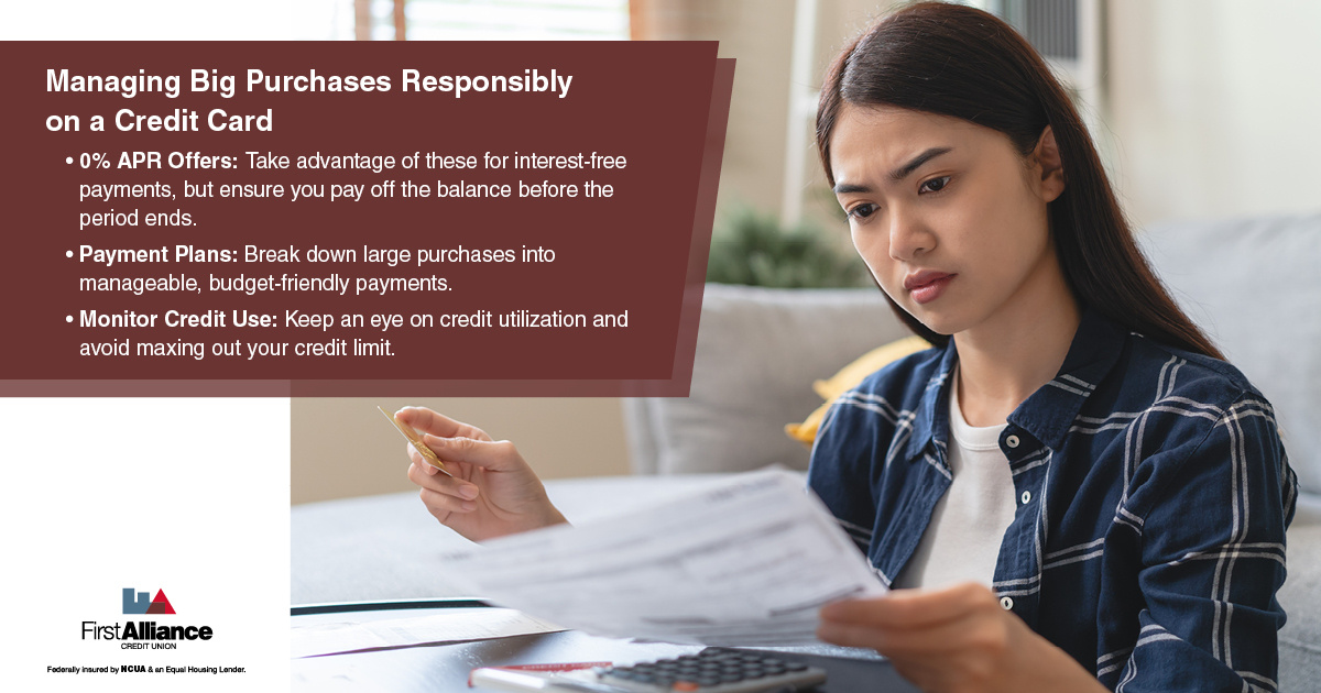 Should You Use Your Credit Card for Big Purchases - a person monitoring credit card finances 