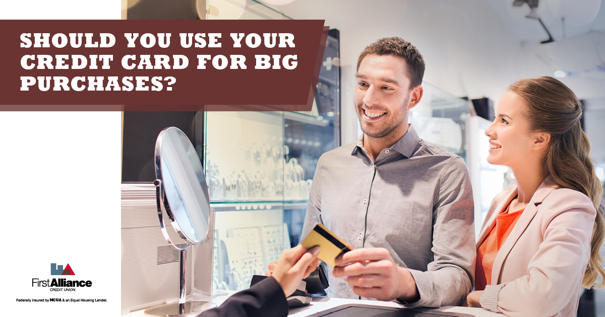Should You Use Your Credit Card for Big Purchases 