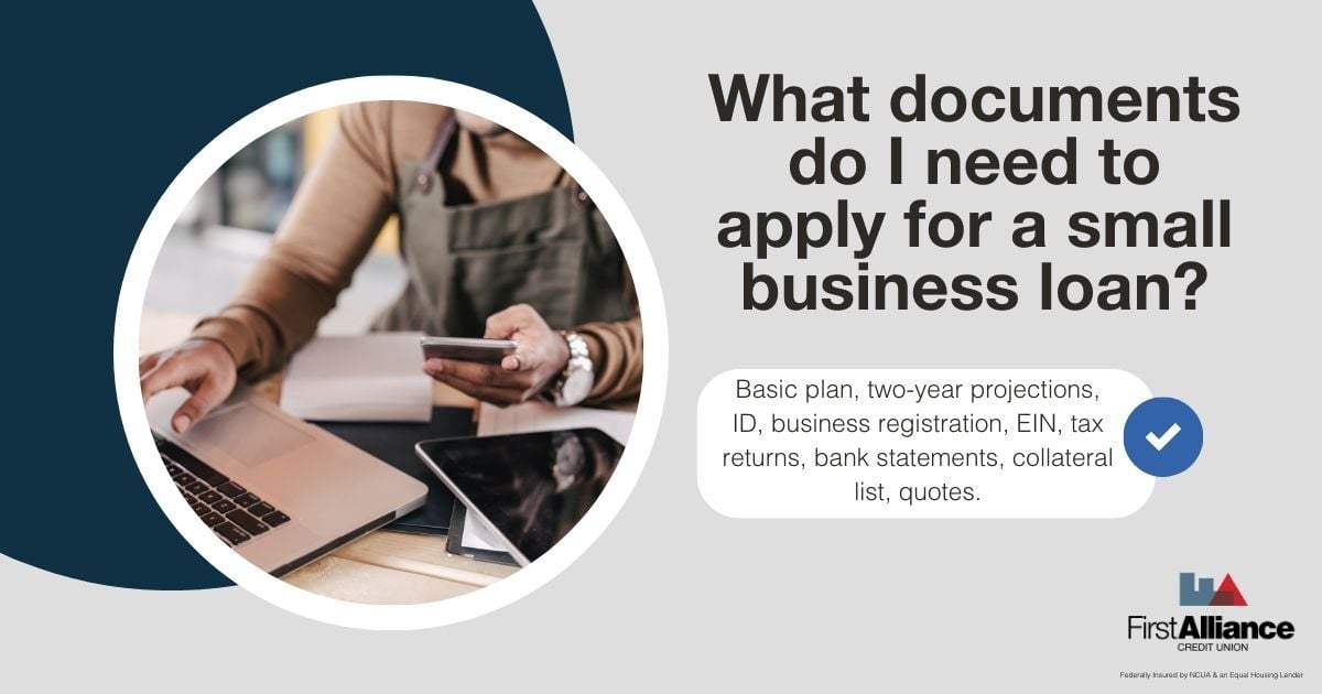 small business- documents do I need to apply