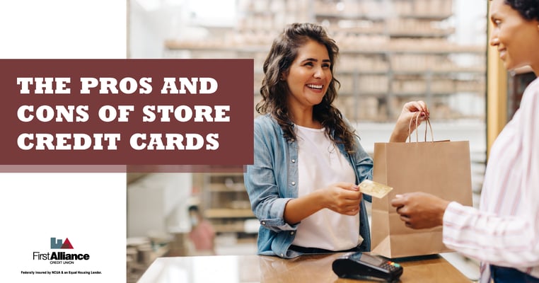 pros and cons of store credit cards