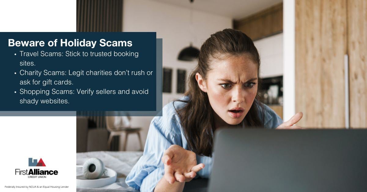 Tips to Stay Safe While Online Shopping - a woman looking at her laptop confused