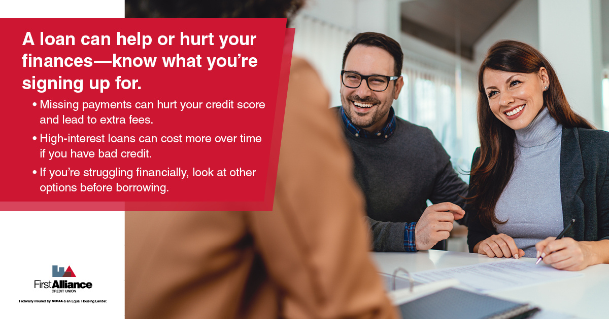 Personal Loan - a couple getting a loan