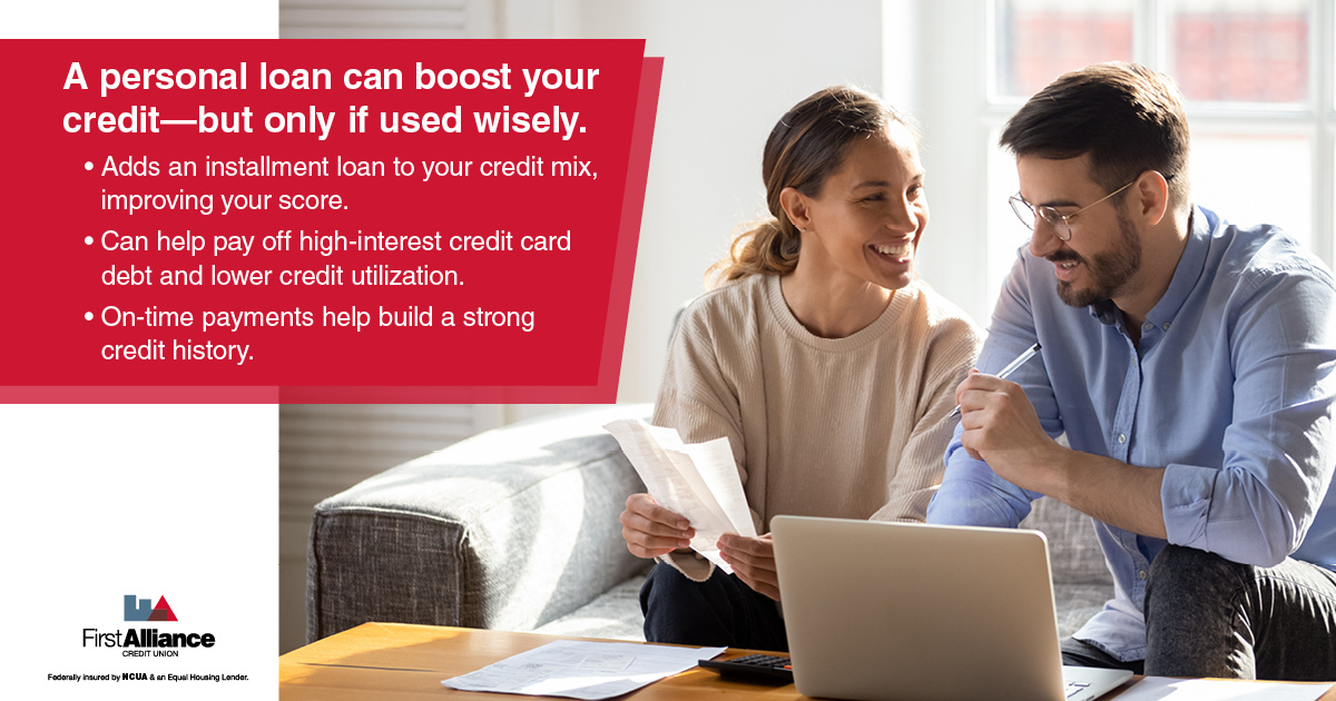 Personal Loan - a couple on the computer