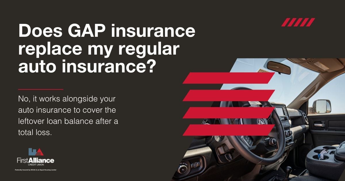 What Does GAP Insurance Cover - Does GAP insurance replace my regular auto insurance