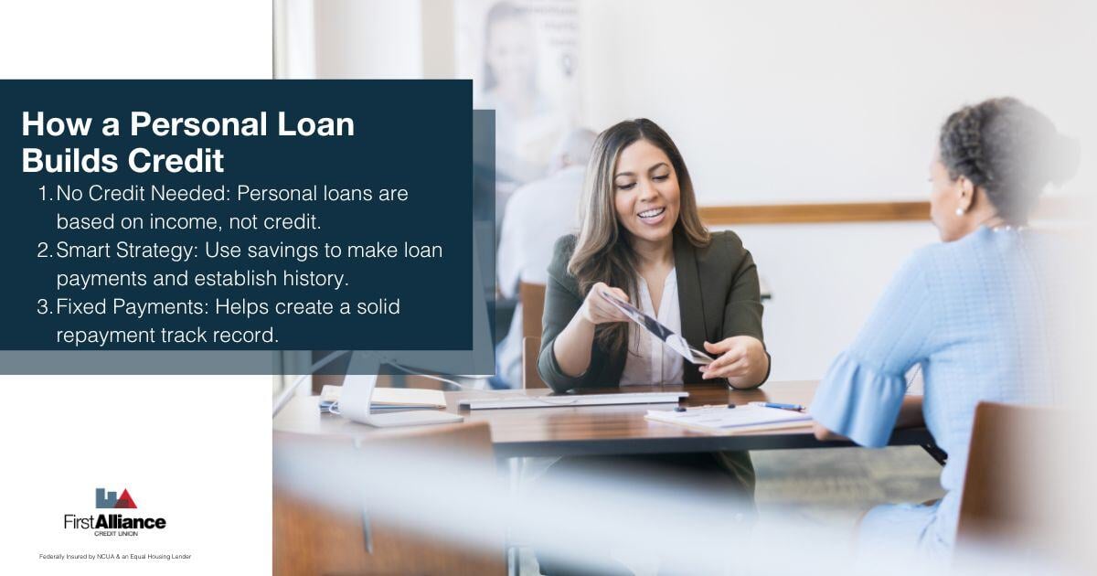 Dont Have a Credit Score - a woman getting a personal loan